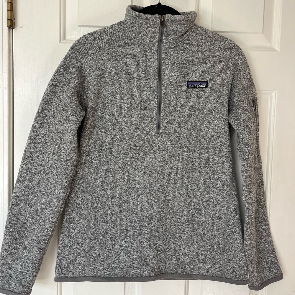 Patagonia Women's Better Sweater® 1/4-Zip Fleece | Grey